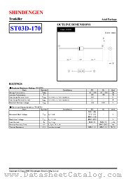 ST03D-170 datasheet pdf Shindengen