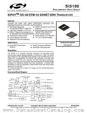 SI5100 datasheet pdf Silicon Laboratories