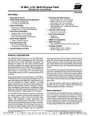 SST39VF160 datasheet pdf Silicon Storage Technology