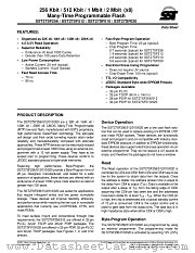 SST27SF020 datasheet pdf Silicon Storage Technology
