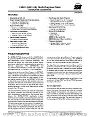 SST39VF100 datasheet pdf Silicon Storage Technology