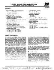 SST29LE512 datasheet pdf Silicon Storage Technology