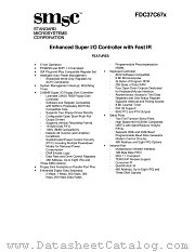 FDC37C67X datasheet pdf Standard Microsystems