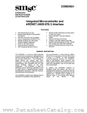 COM20051 datasheet pdf Standard Microsystems