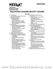 FDC37C93X datasheet pdf Standard Microsystems