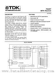78A207 datasheet pdf TDK Semiconductor