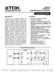 78Q2132 datasheet pdf TDK Semiconductor