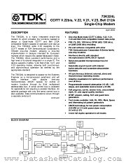 73K324L datasheet pdf TDK Semiconductor