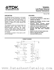 78Q8392L datasheet pdf TDK Semiconductor