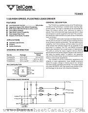 TC4403 datasheet pdf TelCom Semiconductor