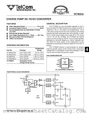 TC7662A datasheet pdf TelCom Semiconductor