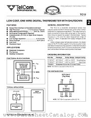 TC12 datasheet pdf TelCom Semiconductor