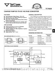 TC7662B datasheet pdf TelCom Semiconductor