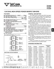 TC428 datasheet pdf TelCom Semiconductor