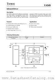 U426B datasheet pdf TEMIC