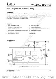 TEA1124 datasheet pdf TEMIC