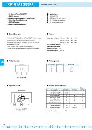 XP161A1355PR datasheet pdf Torex Semiconductor