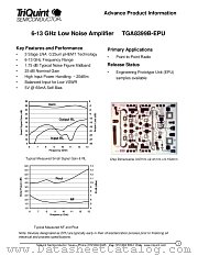 TGA8399B-EPU datasheet pdf TriQuint Semiconductor