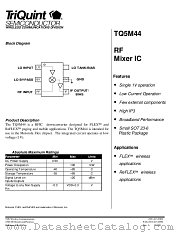 TQ5M44 datasheet pdf TriQuint Semiconductor