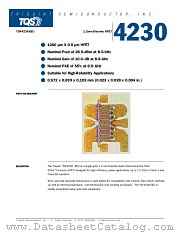 TGF4230-EEU datasheet pdf TriQuint Semiconductor