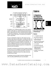 TQ8016 datasheet pdf TriQuint Semiconductor