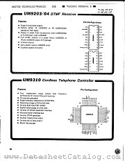 UM9203 datasheet pdf UMC