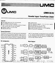 UM91531 datasheet pdf UMC