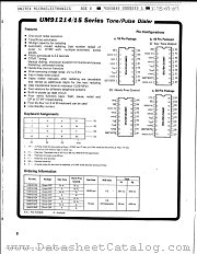 UM91214 datasheet pdf UMC