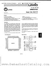 UM82C452 datasheet pdf UMC