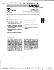 UM82C206 datasheet pdf UMC
