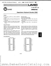 UM82C01 datasheet pdf UMC