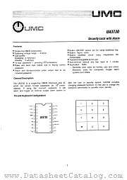 UA3730 datasheet pdf United Microelectronics