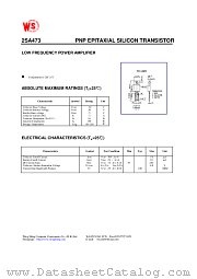 2SA473 datasheet pdf Wing Shing Computer Components