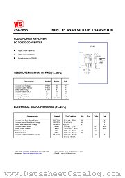 2SC3855 datasheet pdf Wing Shing Computer Components