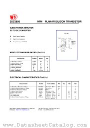 2SC3856 datasheet pdf Wing Shing Computer Components