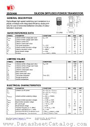2SD2499 datasheet pdf Wing Shing Computer Components