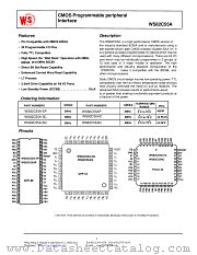 WS82C55A-5P datasheet pdf Wing Shing Computer Components
