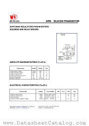 BUW13A datasheet pdf Wing Shing Computer Components
