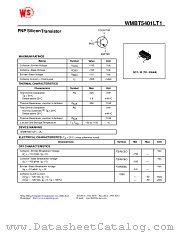 WMBT5401LT1 datasheet pdf Wing Shing Computer Components