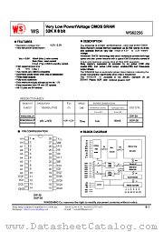 WS62256LLFP datasheet pdf Wing Shing Computer Components