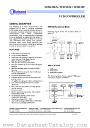 W99132P datasheet pdf Winbond Electronics
