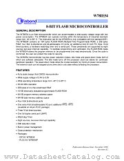 W78IE54 datasheet pdf Winbond Electronics