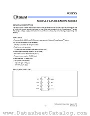W55F01/H datasheet pdf Winbond Electronics