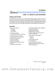 W49F002,U,P,T datasheet pdf Winbond Electronics