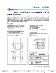 W27C520 datasheet pdf Winbond Electronics