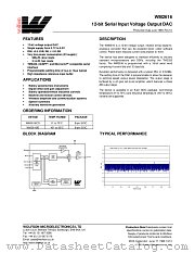 WM2616 datasheet pdf Wolfson