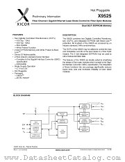 X9525 datasheet pdf Xicor