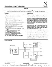 X9448 datasheet pdf Xicor