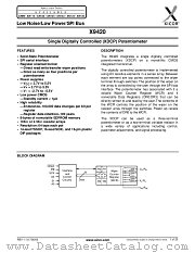 X9420 datasheet pdf Xicor