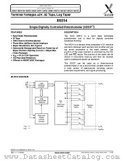 X9314 datasheet pdf Xicor